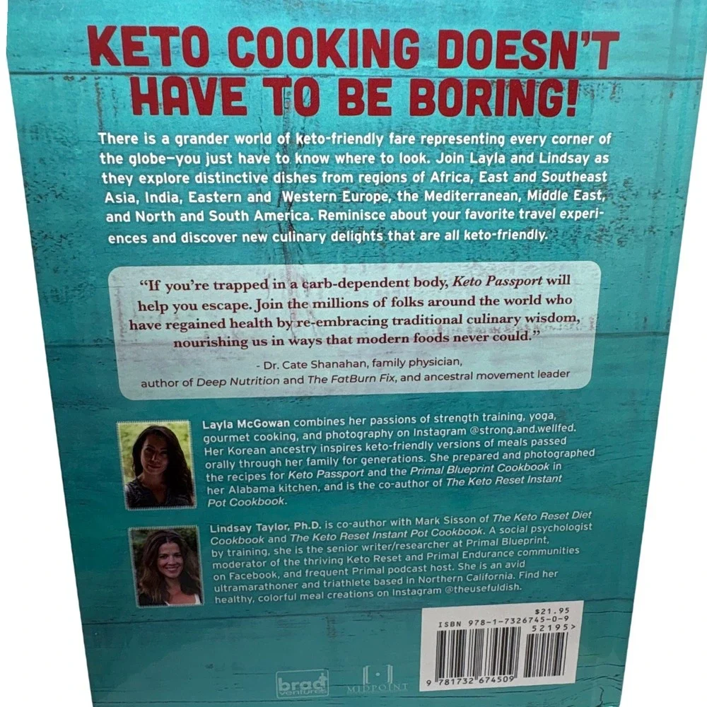 Keto Passport Delicious Ketogenic Recipes Energy Boost Low Carb Cuisine Cookbook